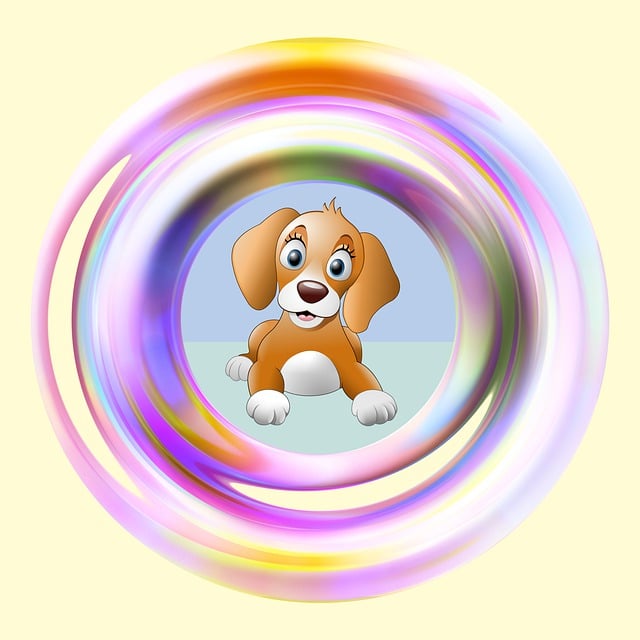 Free dog pets pet illustration