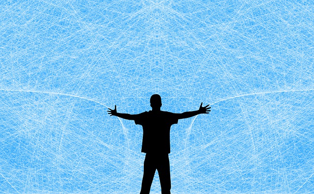 Download free HD stock image of Network Person Free network person silhouette illustration
