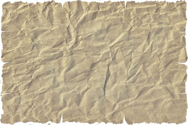 Free wrinkled paper abstract illustration