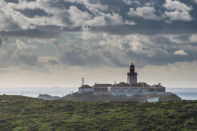 Farol, Natureza, Panorama, Nuvens, Céu