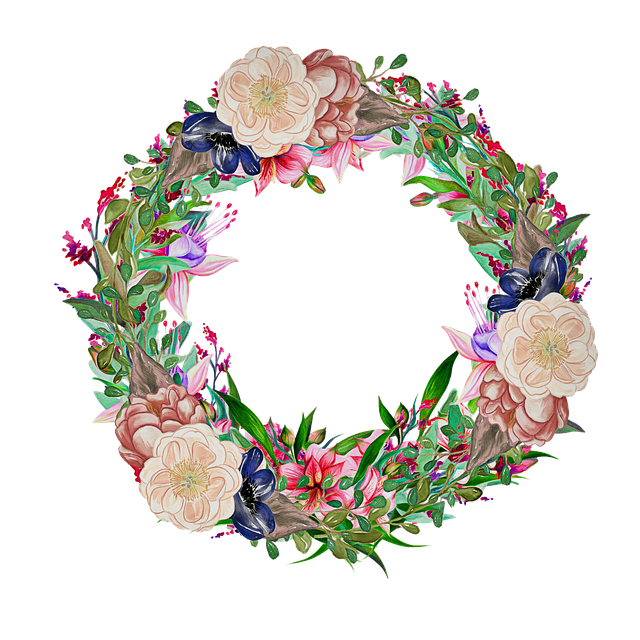 花輪 マルチカラー 花 Pixabayの無料画像