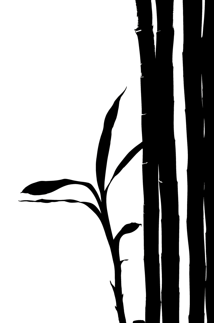 Download Silhouette, Bamboo, Nature. Royalty-Free Stock Illustration Image  - Pixabay