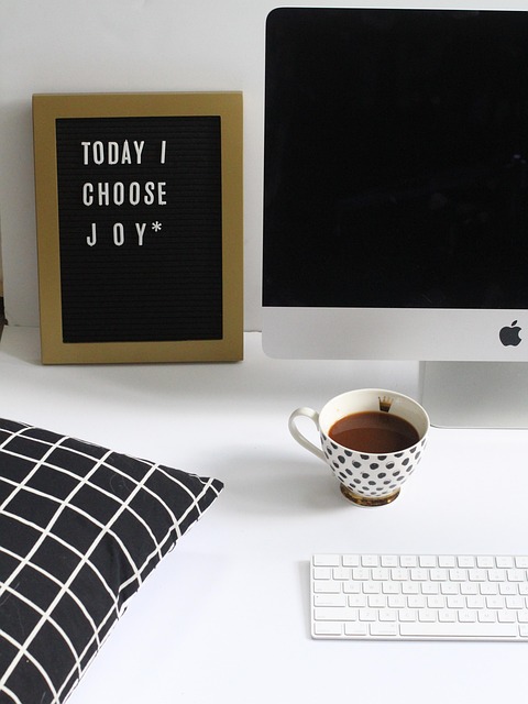 Flatlay, Mac, Imac, Computador, Tabela