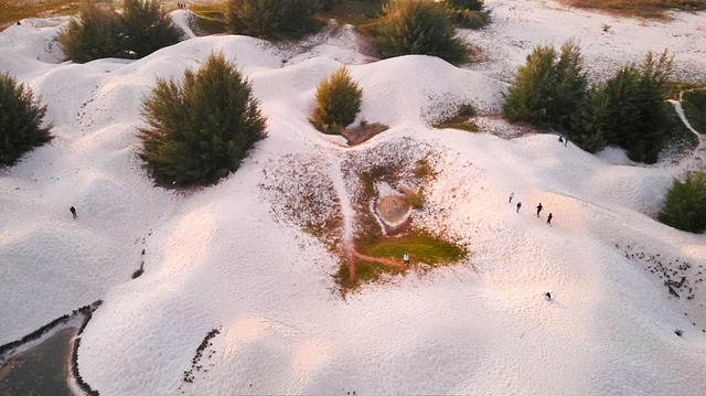 Zangão, Vista Aérea, Dunas De Areia
