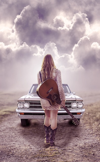 Free Girl Car photo and picture