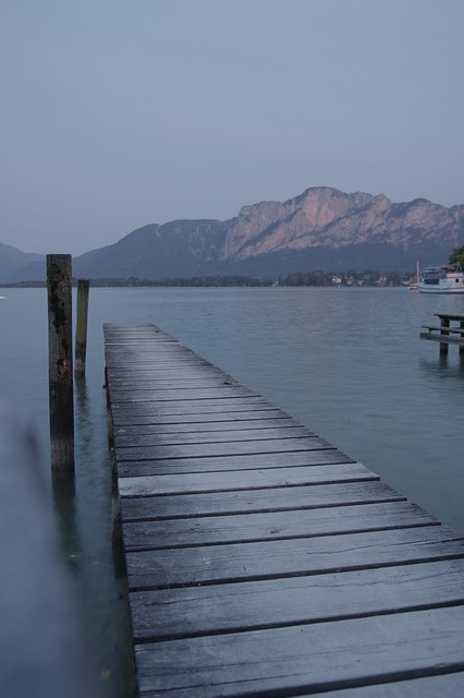 Austria, Mondsee, Lac, Peisaj, Apă