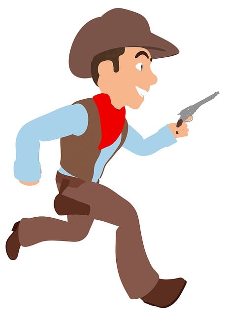 Free cowboy cow boy 3d illustration