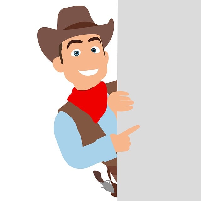 Free cowboy cow boy 3d illustration