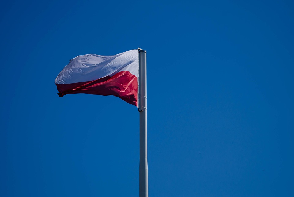 Polish Flag Symbol White Red Free Photo On Pixabay Pixabay