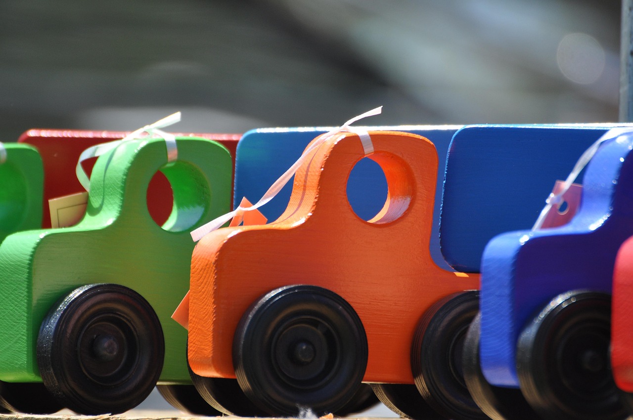 Maquette en bois - Camion - 286 pièces - Jeux - Jouets