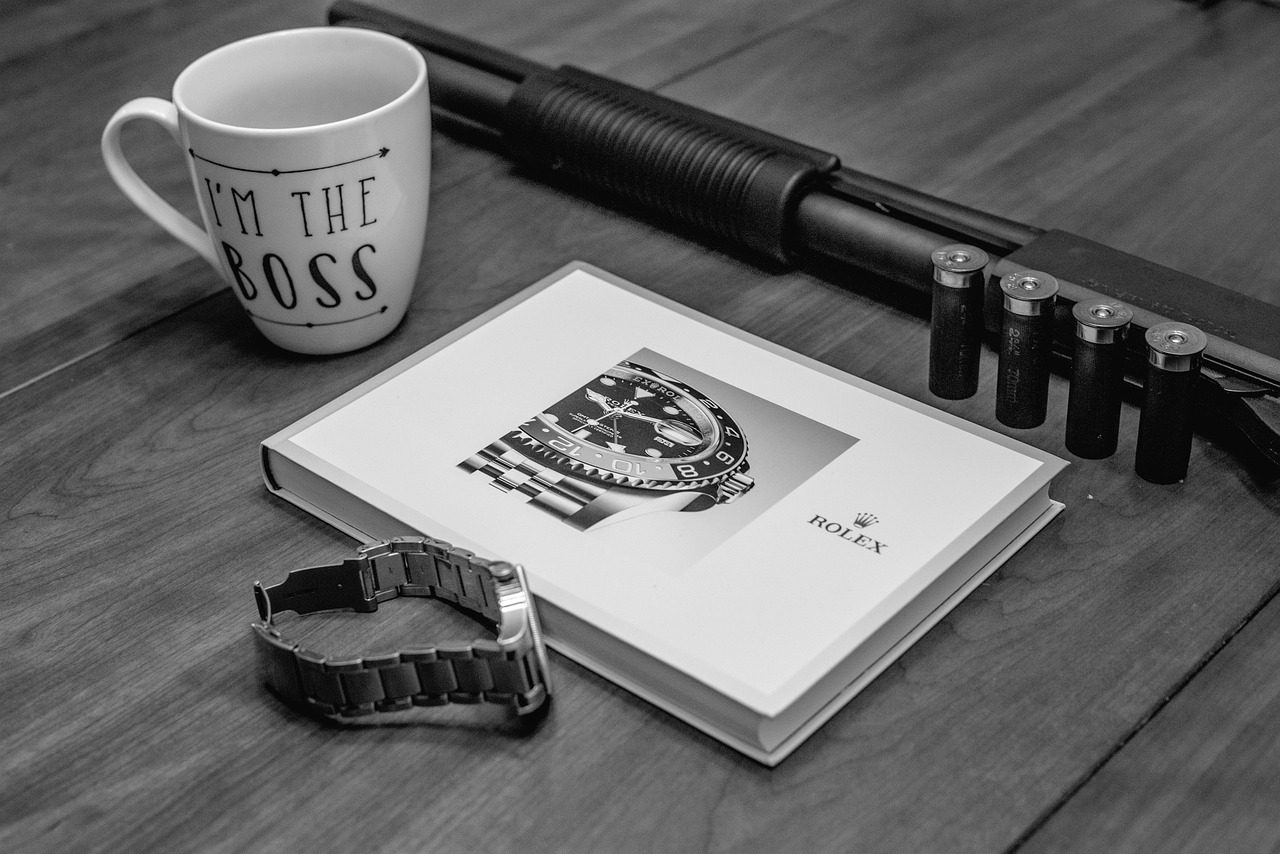 Rolex, Šéf, Pistole, Gangster, Hodinky