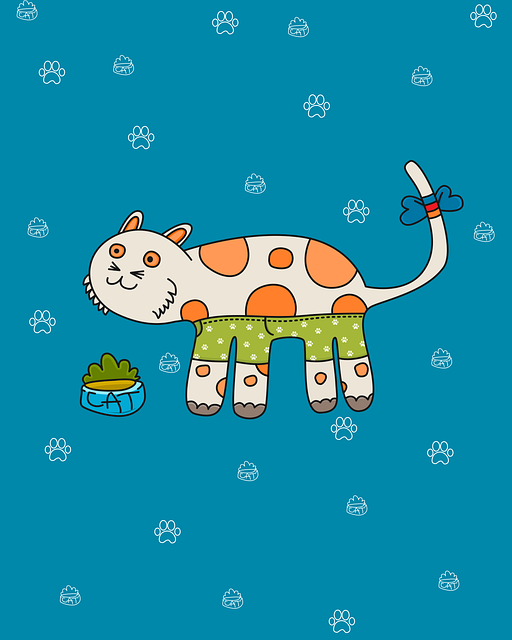Pintura, Gatinho, Gatos, Gato, Bonitinho