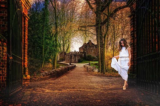 Schloss, Fee, Prinzessin, Fantasie