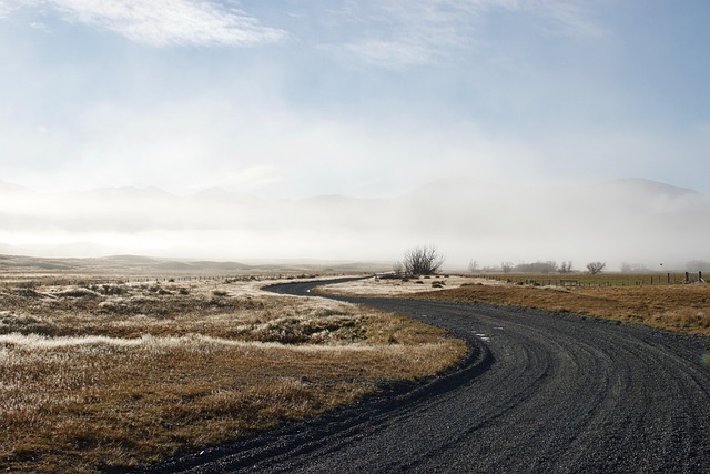 Natur, Straße, Landschaft, Weg, Kalt