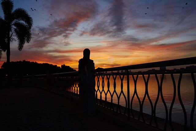 Silhueta, Céu, Céu Dramático, Pôr Do Sol