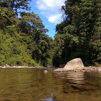 Klar-Stream, Wasser, Frisch