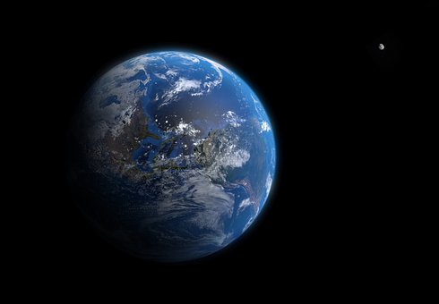 Planeta, Astronomie, Atmosféra, Měsíc