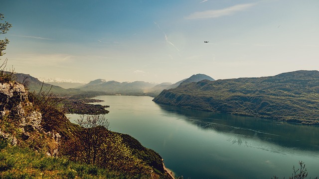 Lake, Drohne, Landschaft, Natur