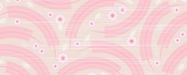 Free background floral background non-seamless illustration