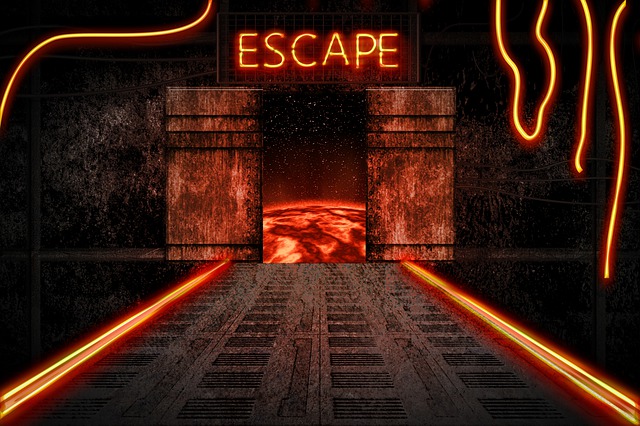 Free spaceship interior apocalypse illustration