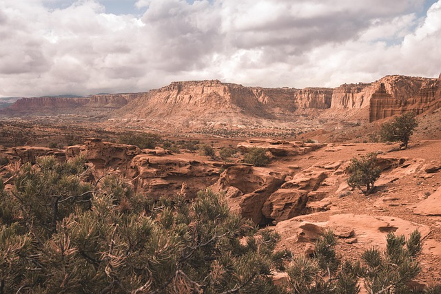 Capitol Rev, Utah, Californien, Landskab