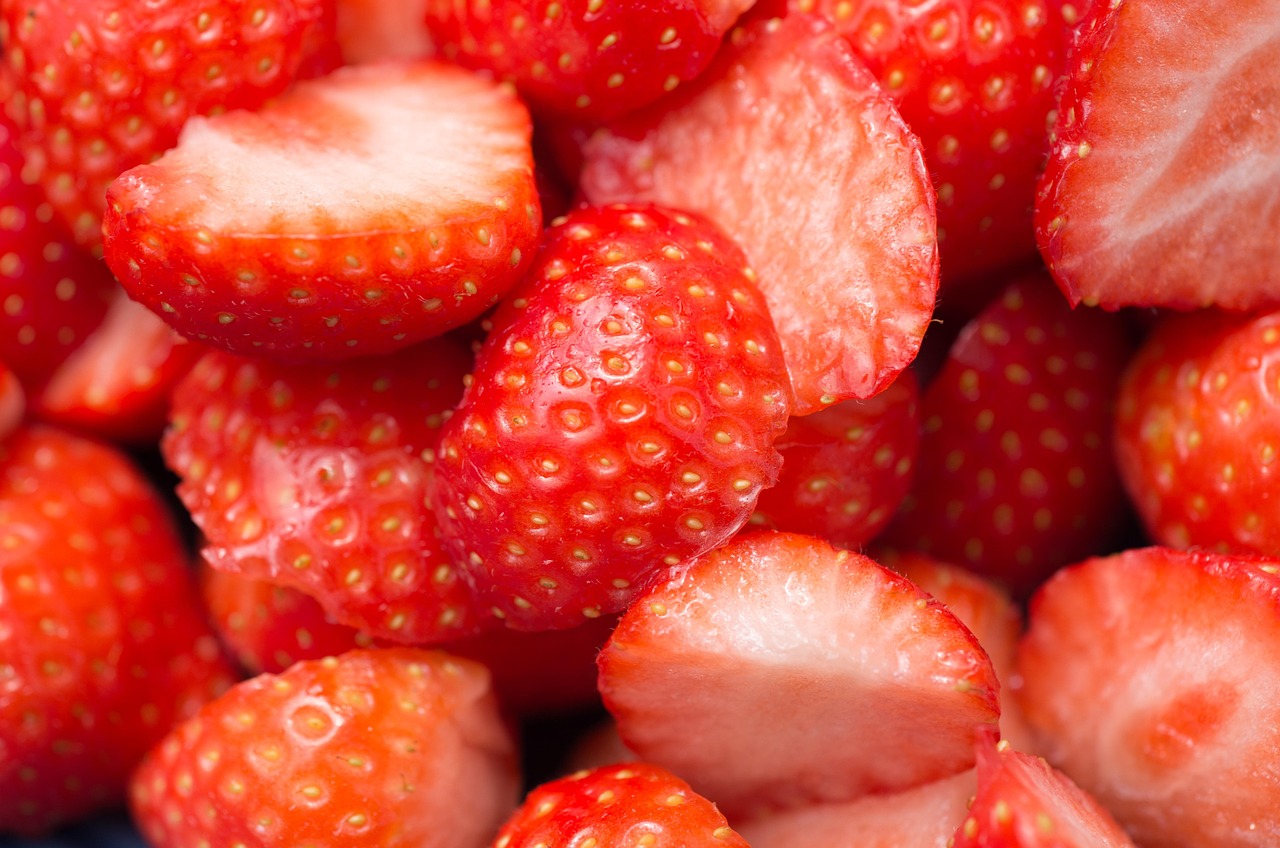  Erdbeere Nahaufnahme Makro - Kostenloses Foto auf Pixabay Illustration 