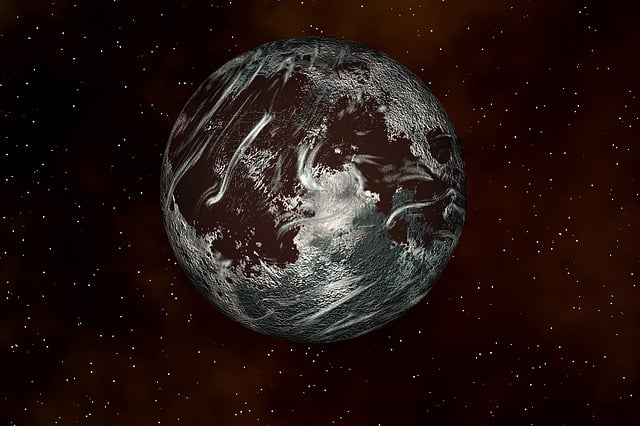 Free planet the earth universe illustration