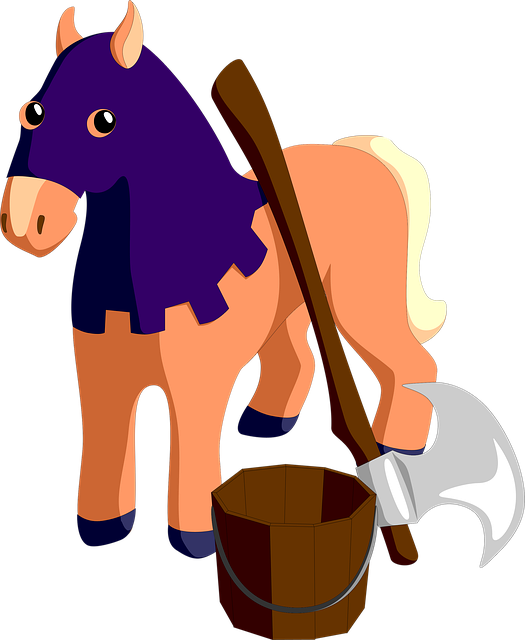 Free horse animal executioner illustration