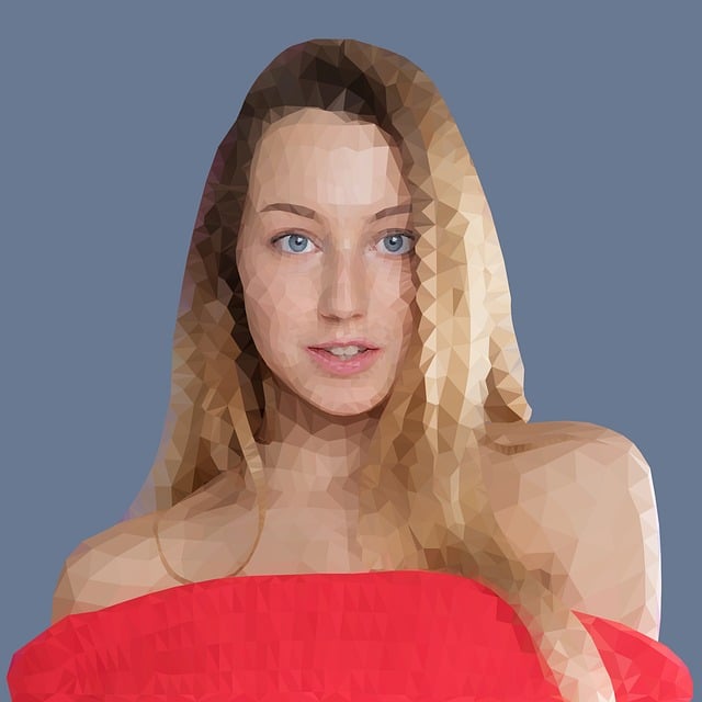 Free face woman portrait illustration