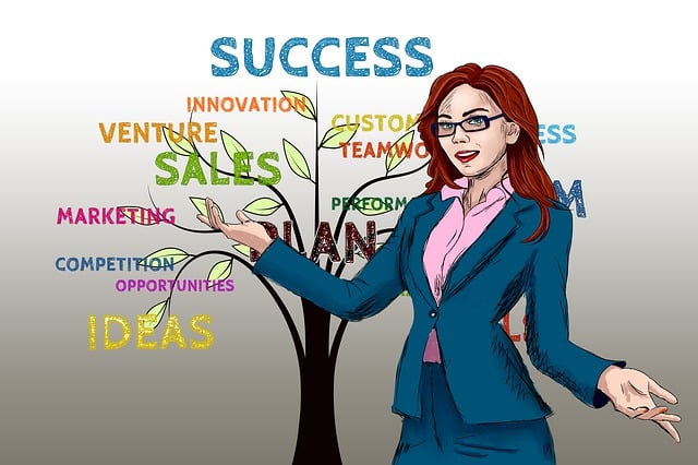 Download Businesswoman, Business, Tree. Royalty-Free Stock Illustration ...