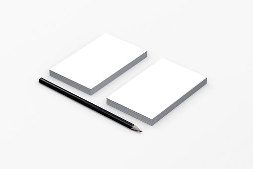 Geschäft, Karte, Mock Up, Präsentation