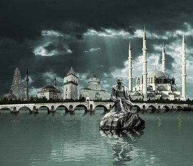 Edirne, Photoshop, Manipulare, Fantezie