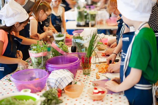 Teller de cocina para niños