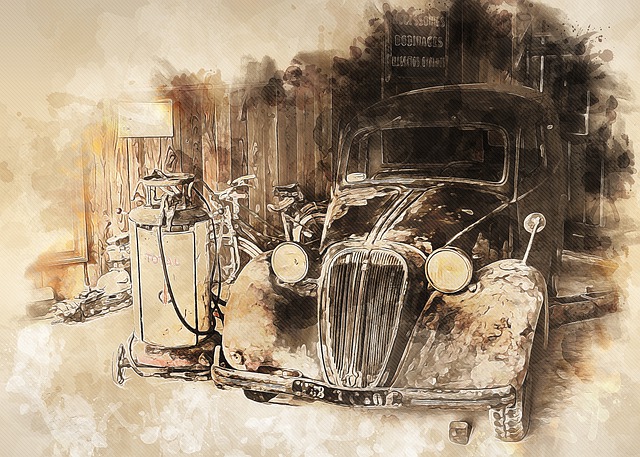 Free automobile car classic illustration