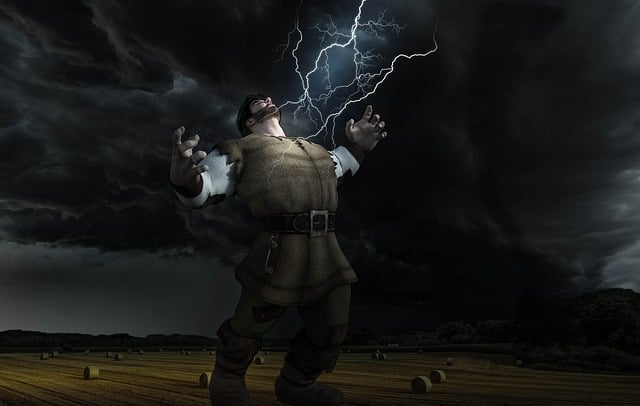 Free fantasy giant flash illustration