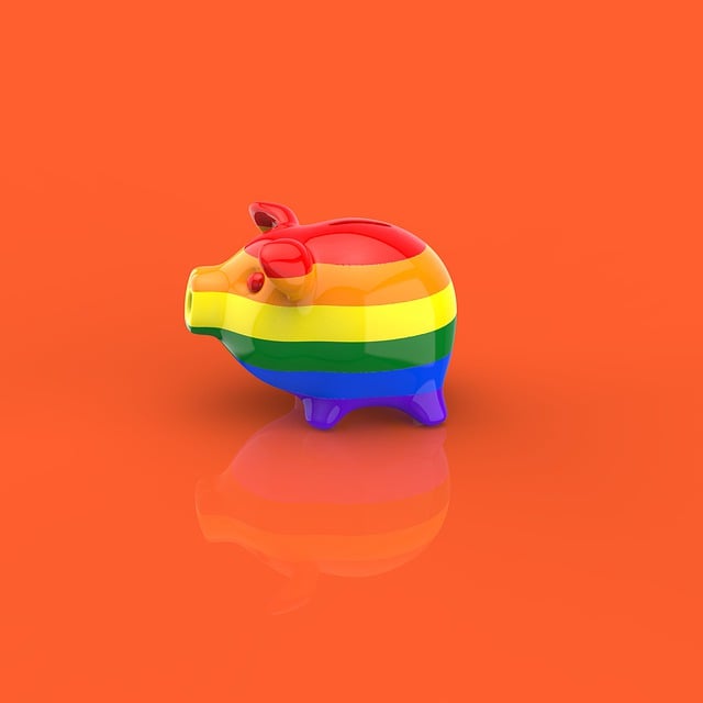 Free piggy bank finance illustration