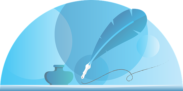 Free pen ink write vector