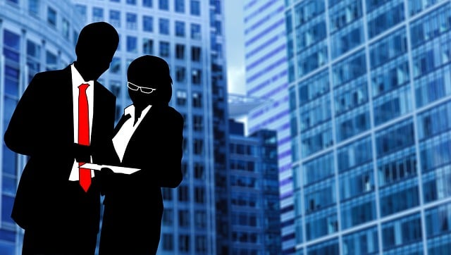 Free business businessman businesswoman illustration