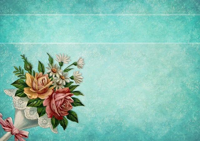 Download free HD stock image of Vintage Flowers Ostriches Free vintage flowers ostriches damask illustration