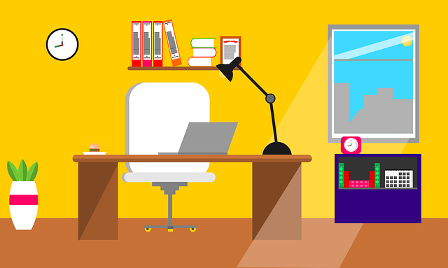 Free office business workplace illustration