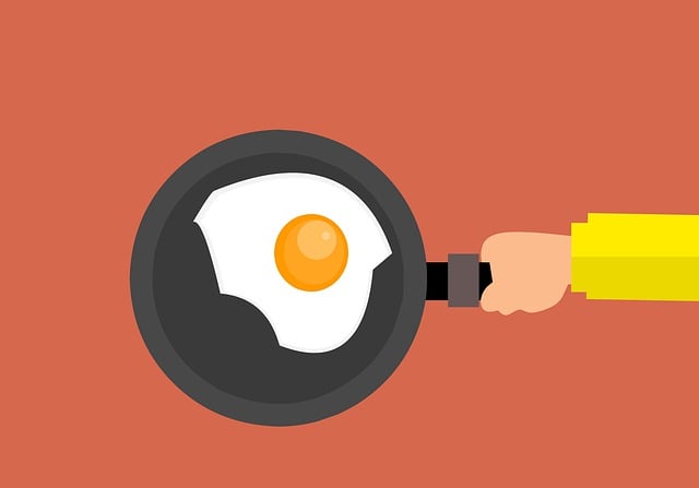 Free egg omelet protein illustration