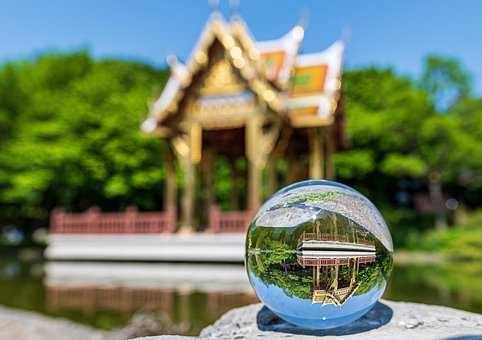 Westpark, München, Lensball, Glassfære