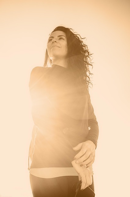 Free Girl Backlight photo and picture