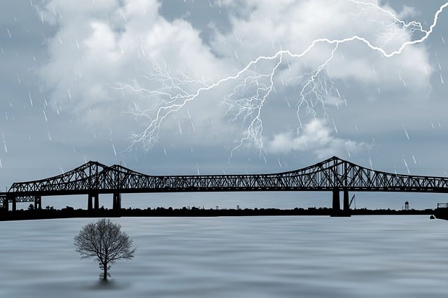 Free storm the weather darling illustration