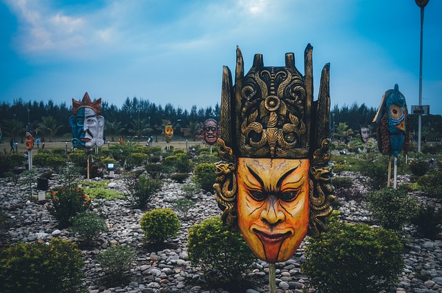 Free Mask Garden photo and picture
