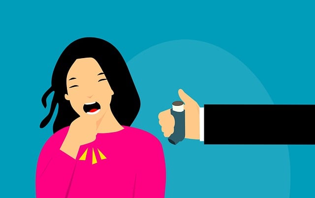 Free cough cold flu illustration