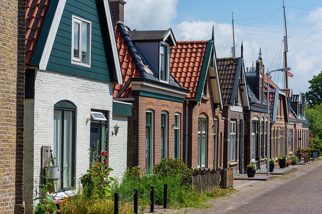 Boliger, Gade, By, Bygning, Arkitektur