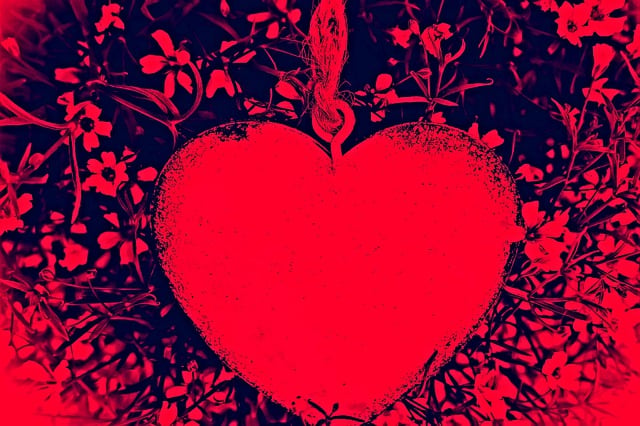 Free heart decoration decor illustration