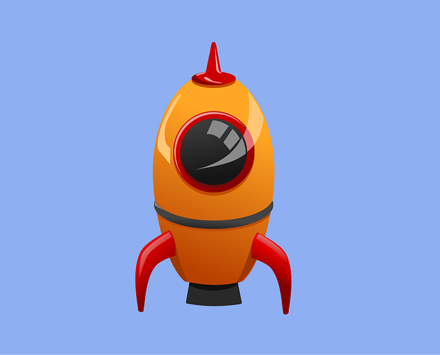 Free rocket vehicle spaceship vector