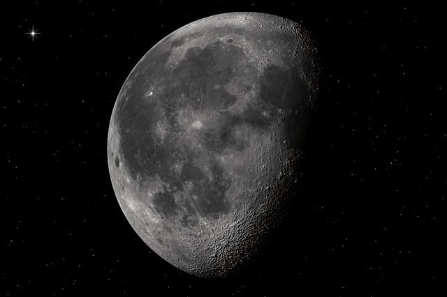 Download free HD stock image of Moon Star Free moon star space illustration